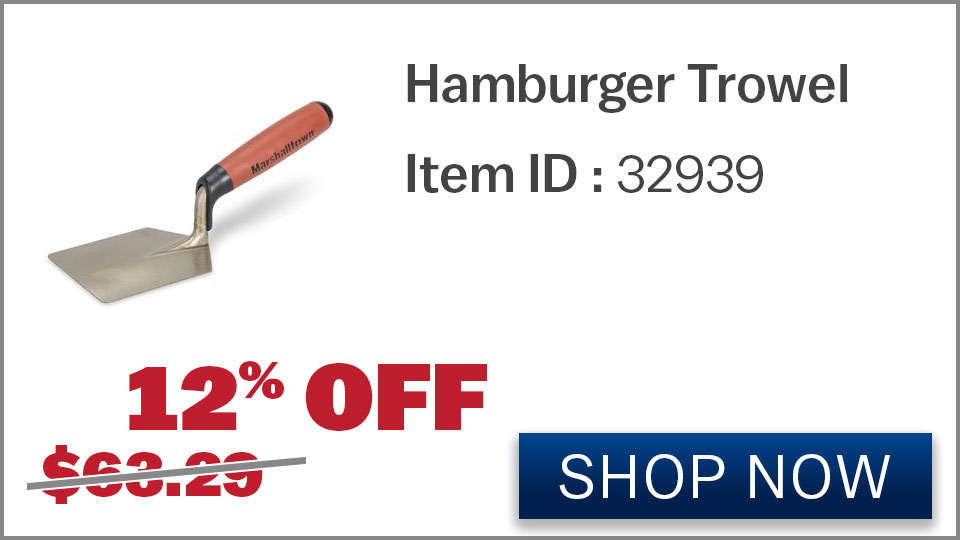 Hamburger Trowel