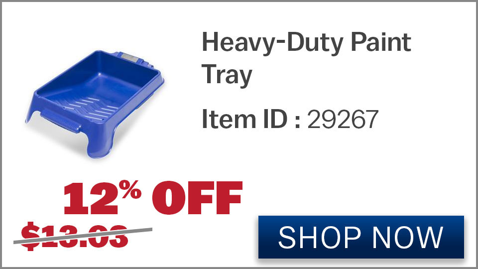 Heavy Duty Paint Tray