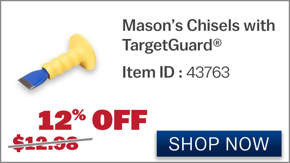 Masons Chisels with TargetGuard