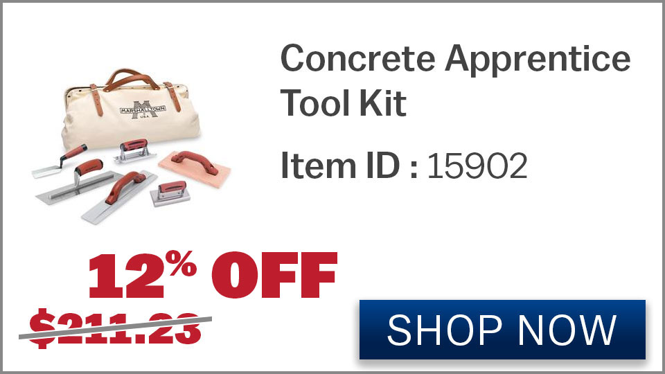 Concrete Apprentice Tool Kit
