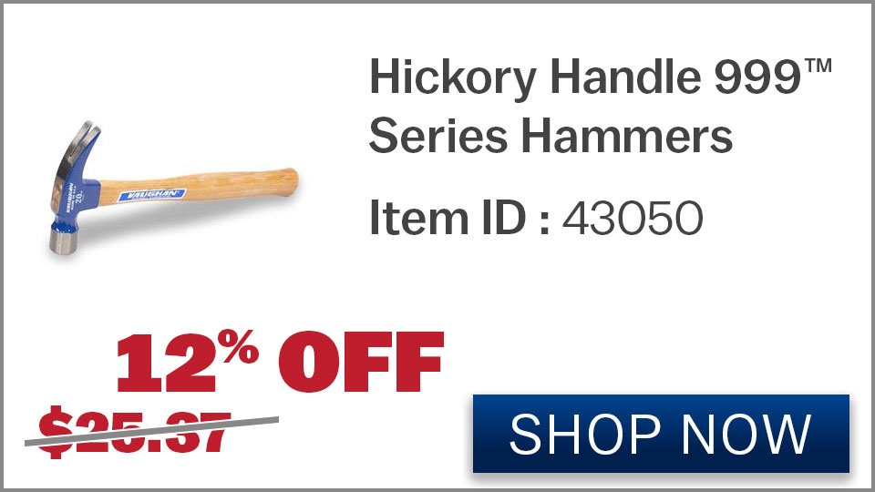 Hickory Handle 999 Series Hammer
