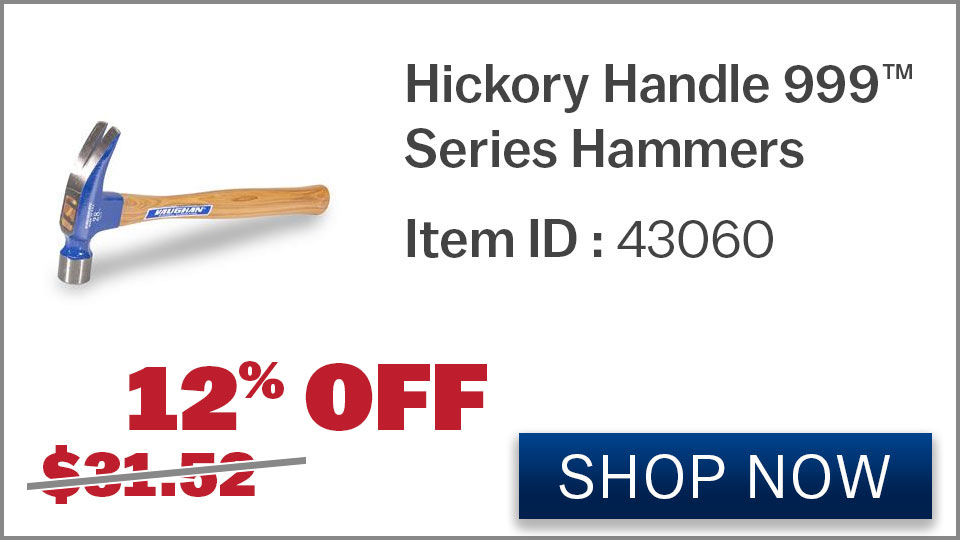 Hickory Handle 999 Series Hammer