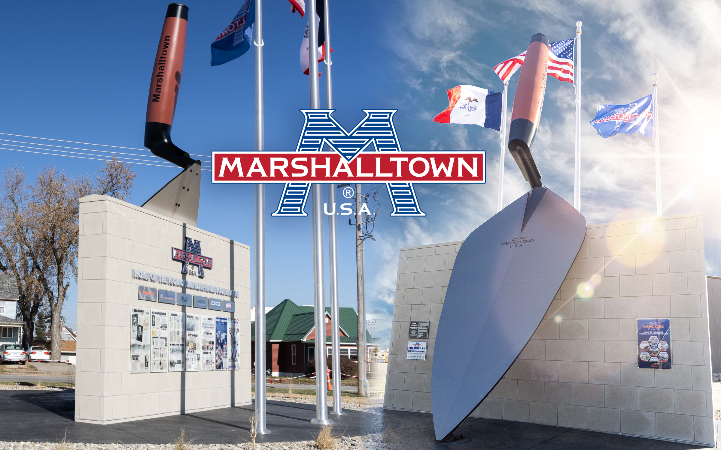 World's Tallest Round-Handled Trowel at MARSHALLTOWN Company