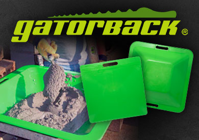 Gatorback®, a company specializing in industry-leading mortar boards and pans