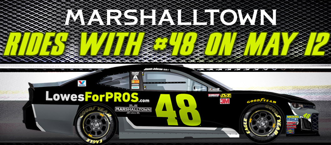 MARSHALLTOWN NASCAR JIMMIE JOHNSON