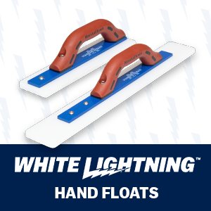 White Lightning Hand Float